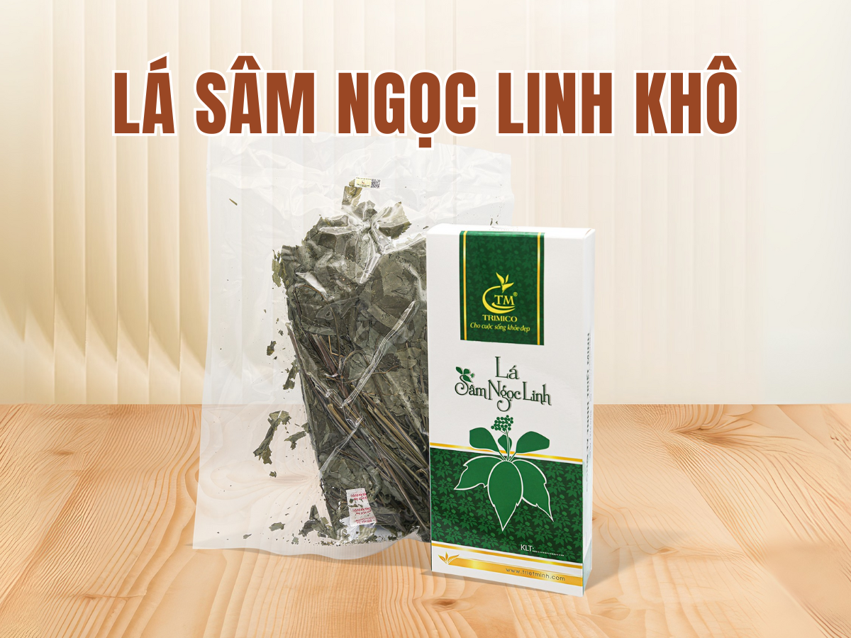 Lá sâm Ngọc Linh khô TRIMICO